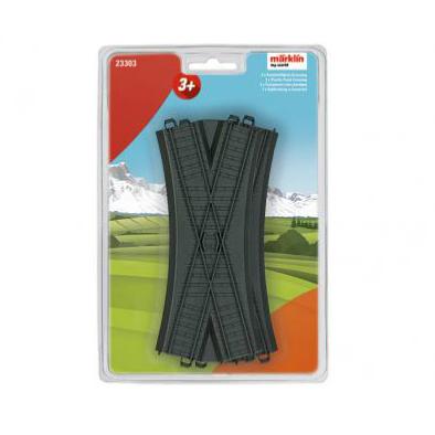 MyWorld : Kit complémentaire - Voies de croisements (x2)