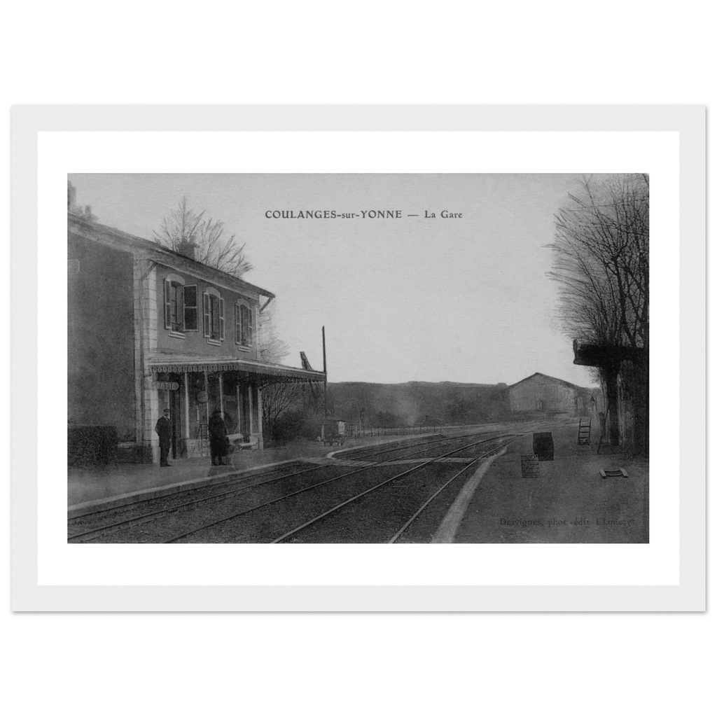 Coulonnes Sur Yonne - Yonne - La gare