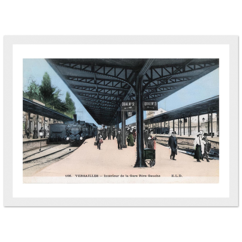 Versailles - Intérieur de la gare rive gauche
