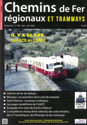 Chemins de fer régionaux et tramways N°399 (Mai/Juin 2020)