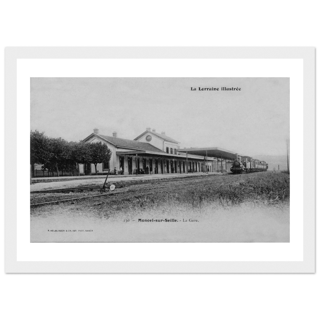 Moncel Sur Seille - La Gare