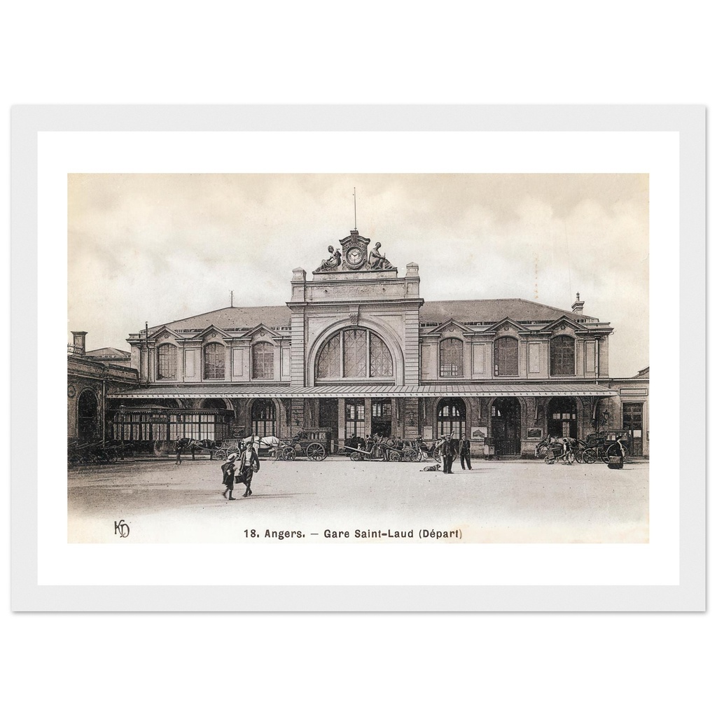 Angers - Gare Saint Laud (Depart)