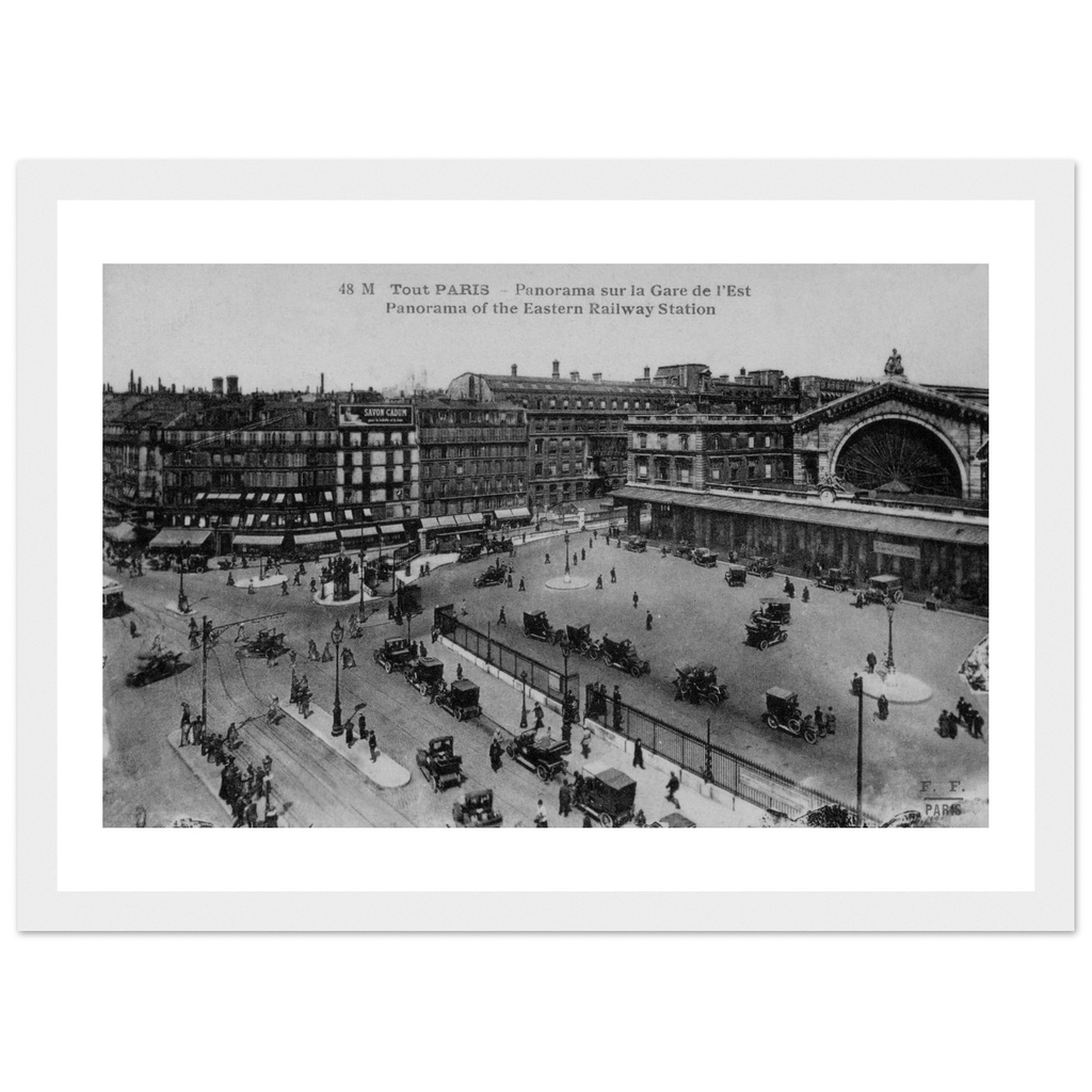 Paris - La gare de L'est