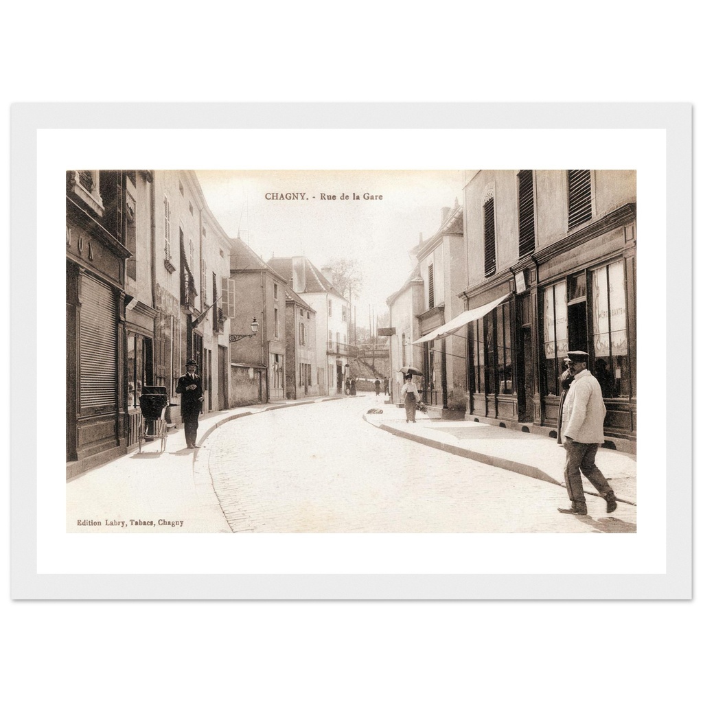 Chagny -Rue de la Gare