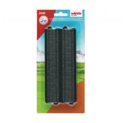 MyWorld : Kit complémentaire - Voies droites (x6) (188 mm)