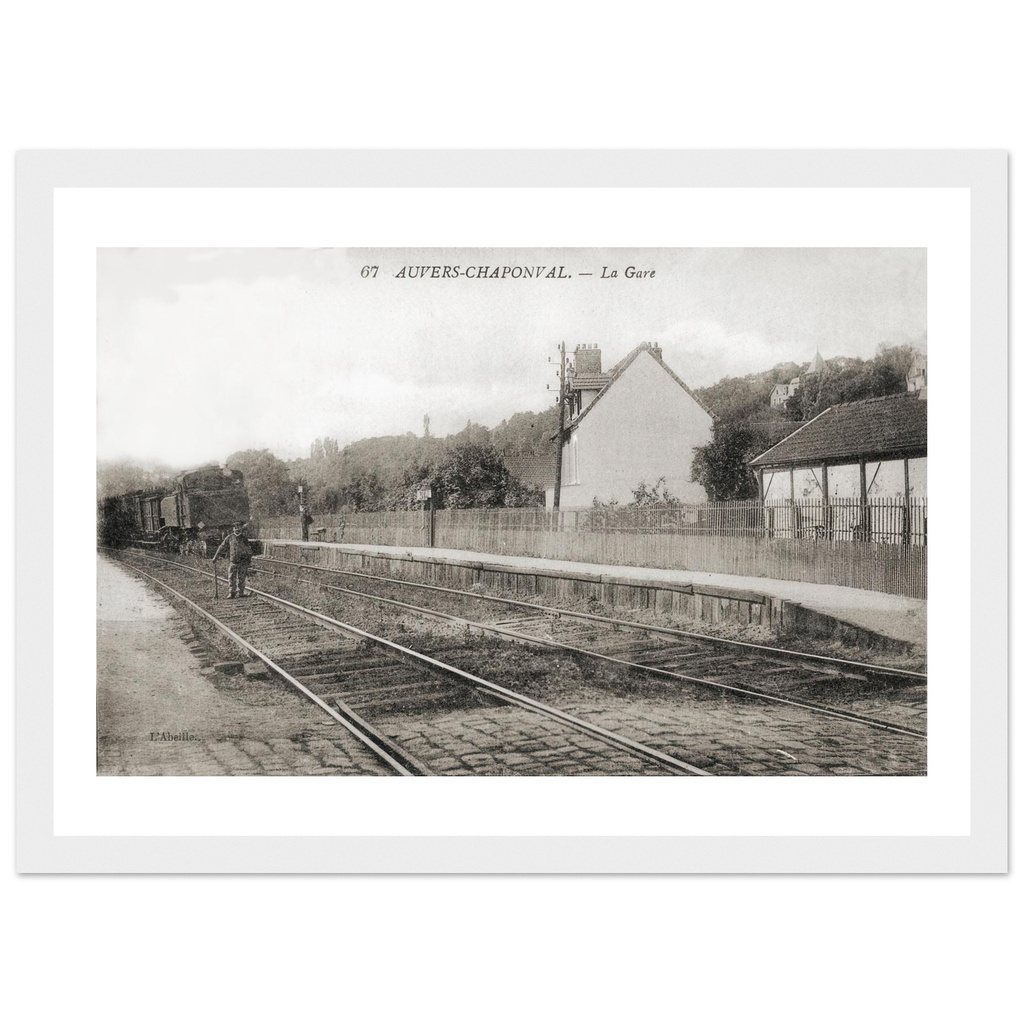 Auvers-Chaponval - La Gare