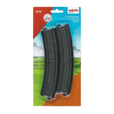 MyWorld : Kit complémentaire - Voies courbes (x6)