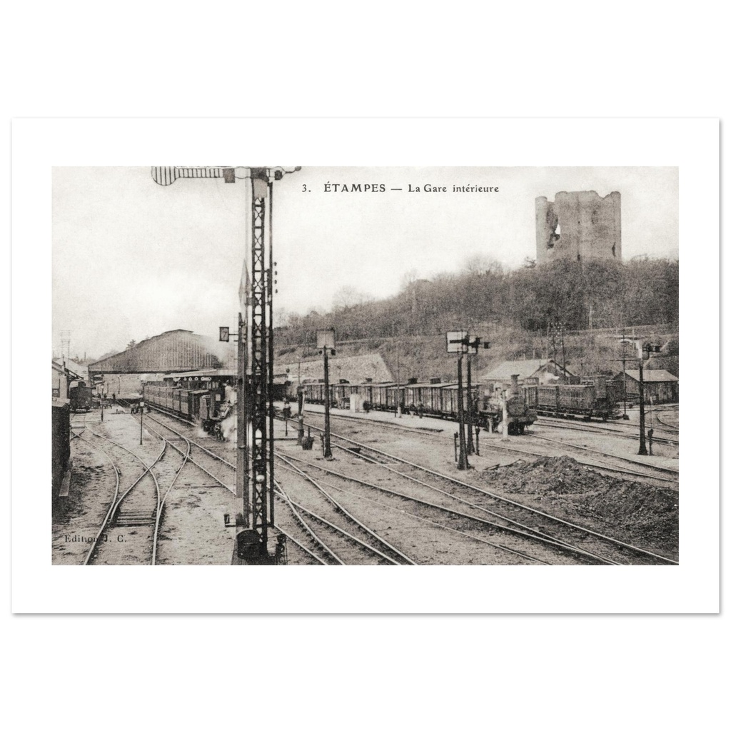 Etampes - Interieur de la Gare