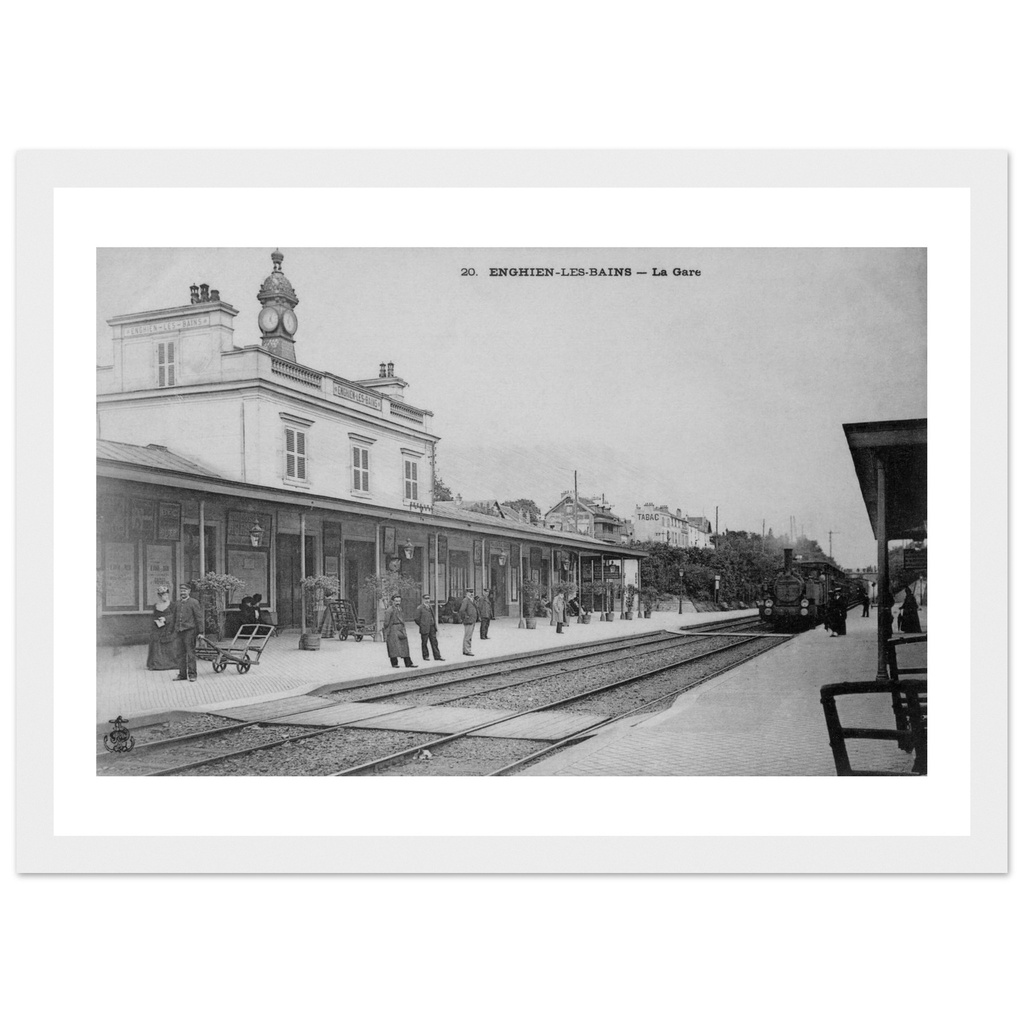 Enghien les Bains - la Gare