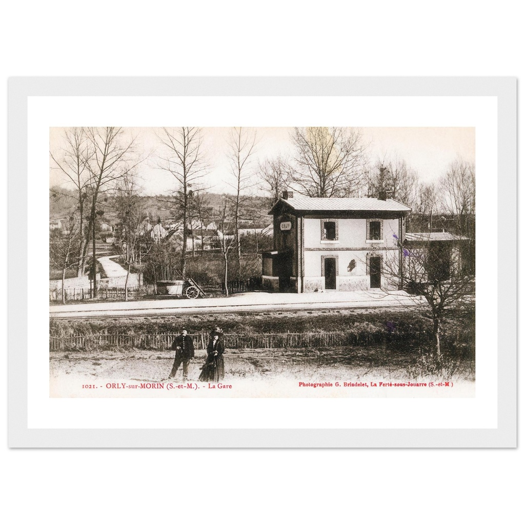 Orly-sur-Morin (S-et-M) -La Gare
