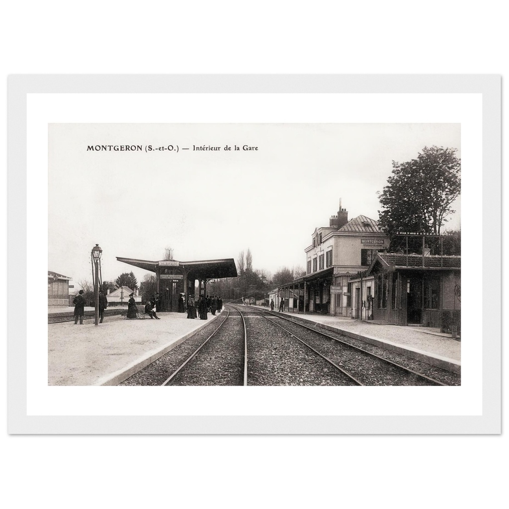 Montgeron - Interieur de la Gare