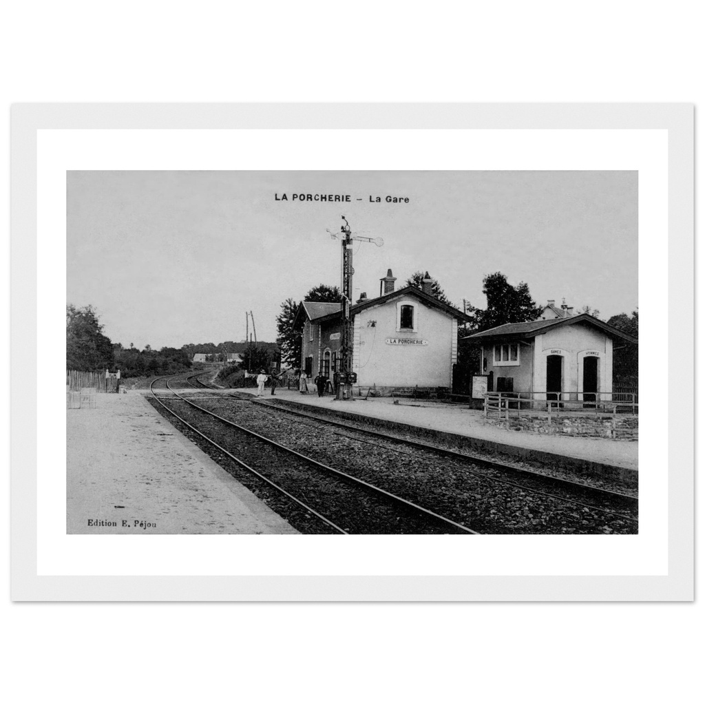 La Porcherie - La gare