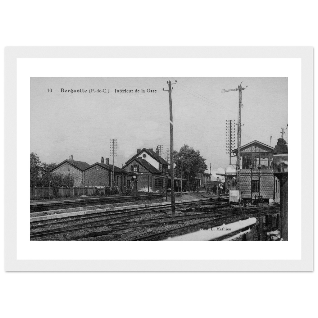 Berguette - Interieure de la Gare