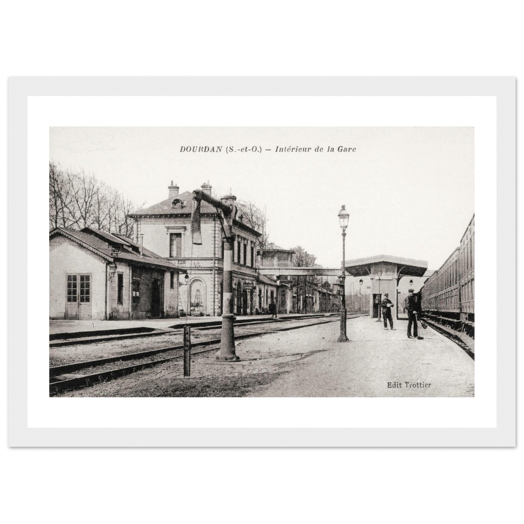 Dourdan - Interieur de la Gare