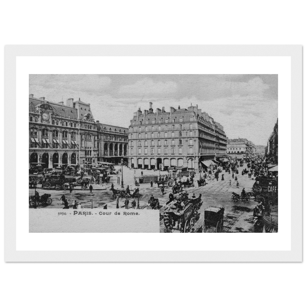 Paris - St Lazare - Cour du Havre