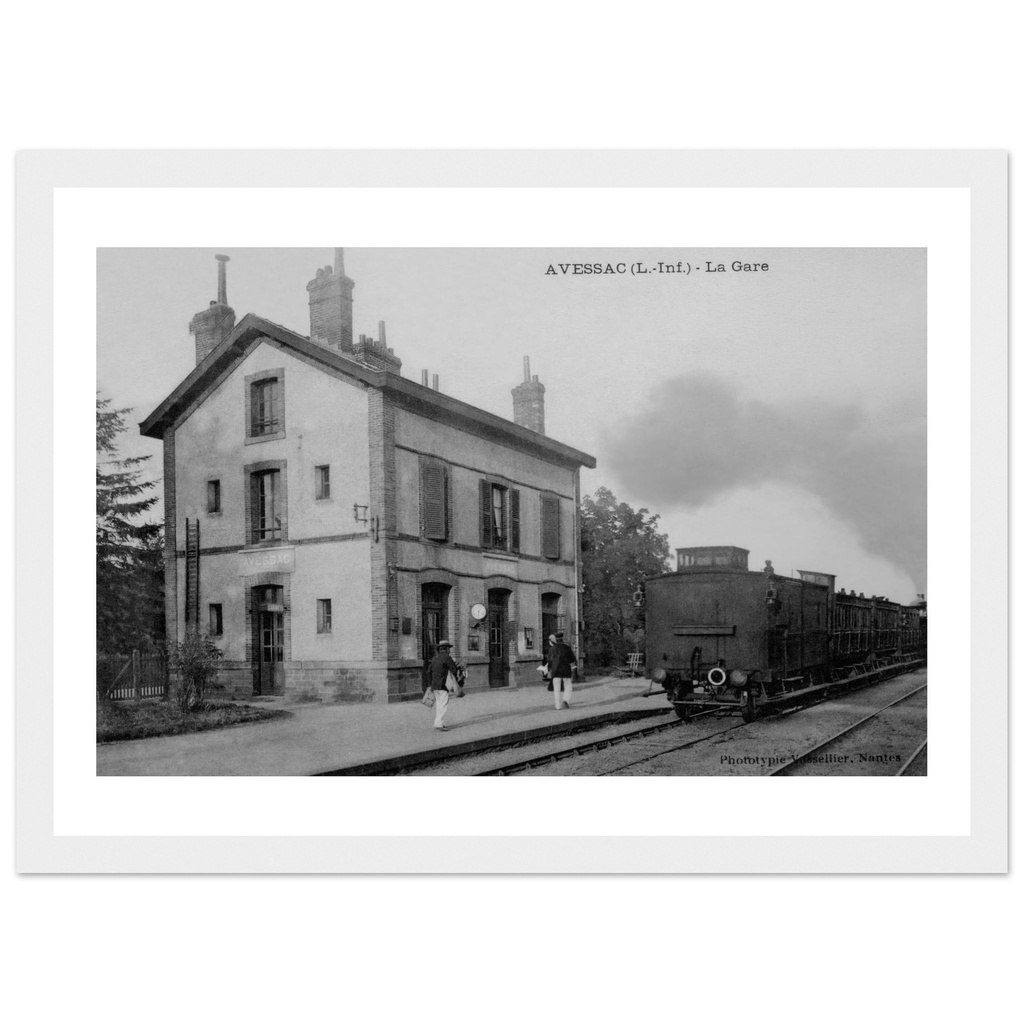 Avessac - la gare