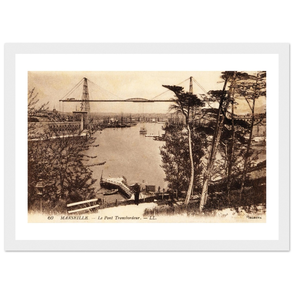 Marseille - Le Pont Transbordeur.