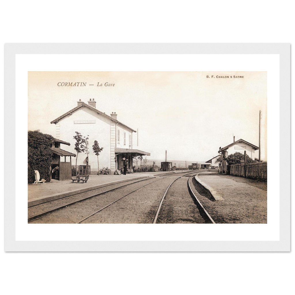 Cormatin - La Gare