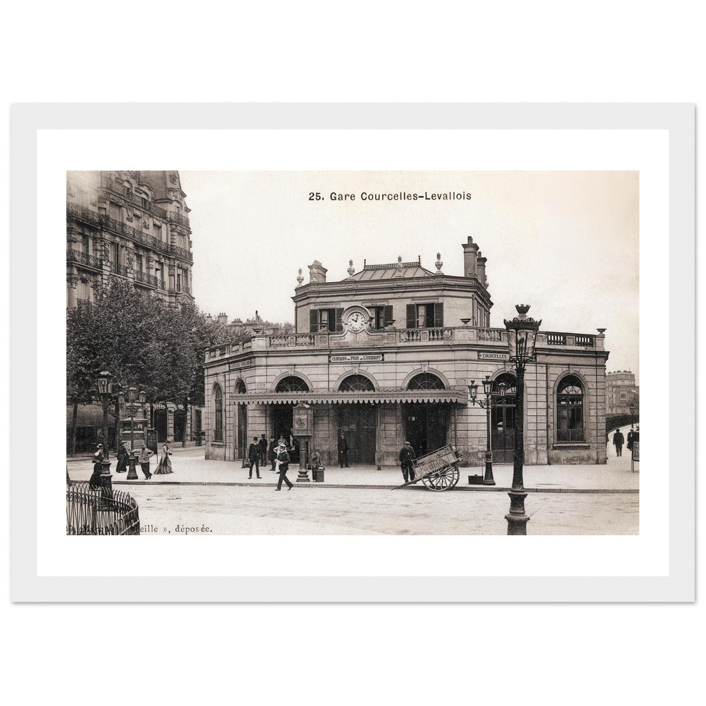 Paris : Gare Courcelles-Levallois