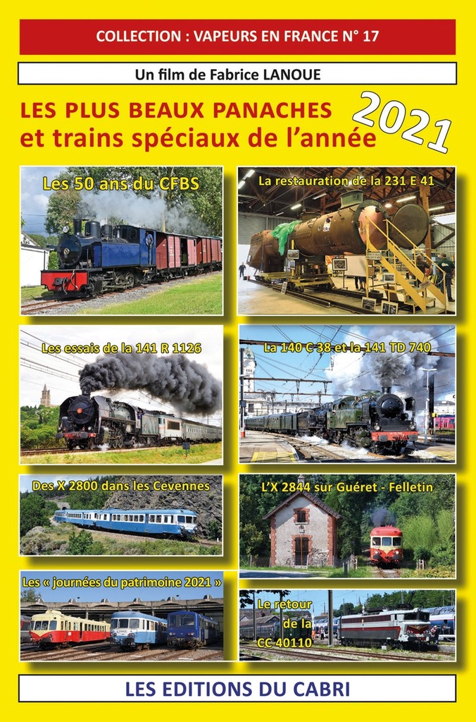 Les plus beaux panaches et trains spéciaux de l'année 2021