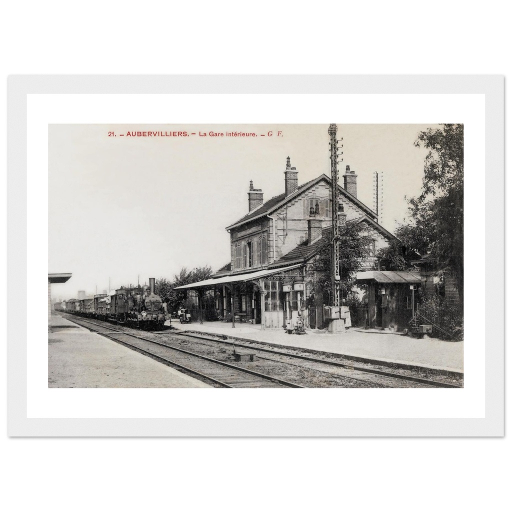 Aubervilliers - La Gare interieure
