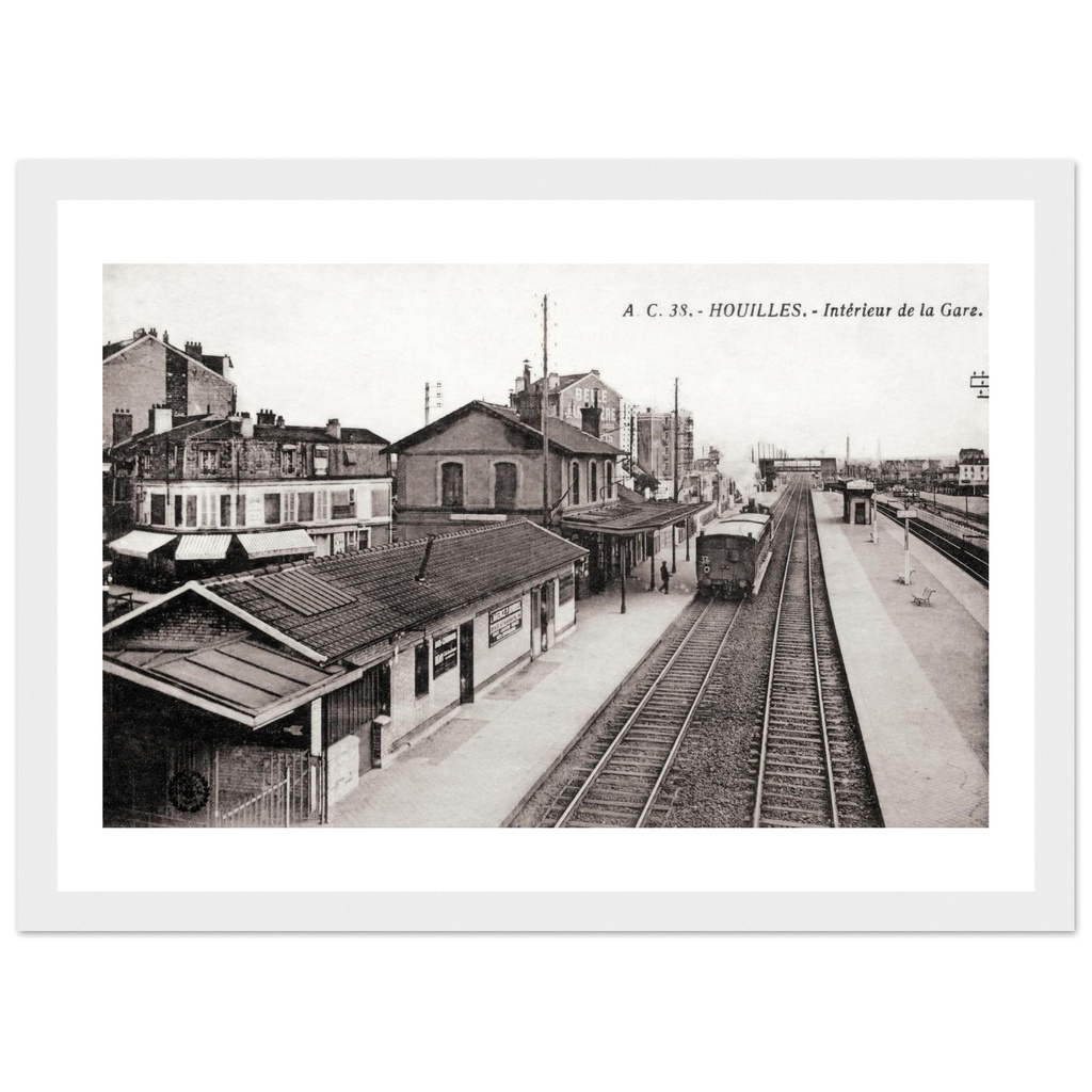 Houilles - Intérieur de la gare