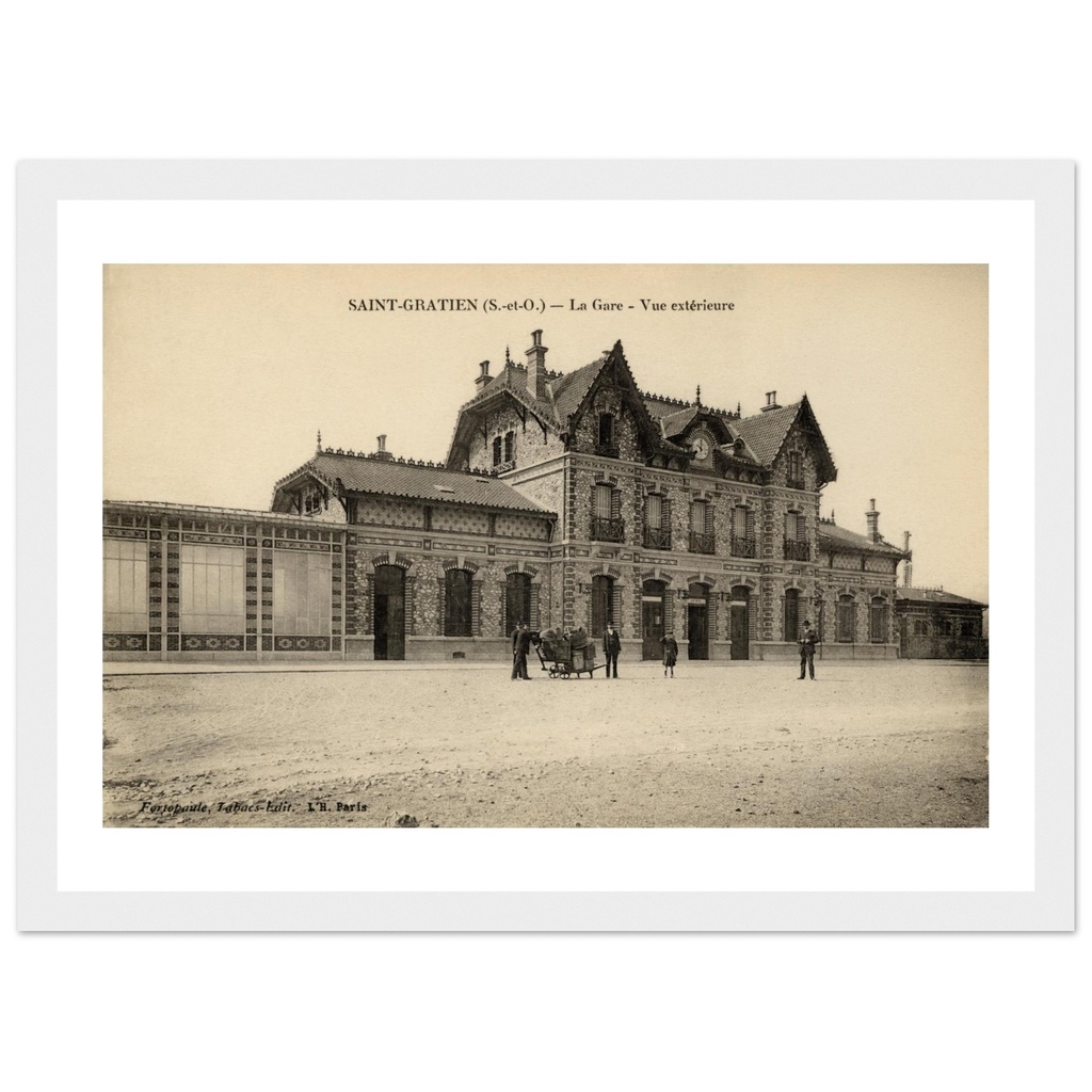 Saint-Gratien (S et O) - La Gare - Vue exterieure