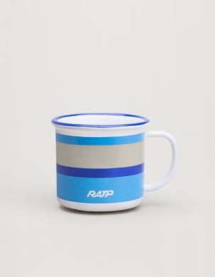 Mini mug livrée métro RATP bleu roi