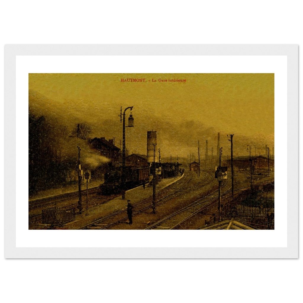 Hautmont - La Gare interieure