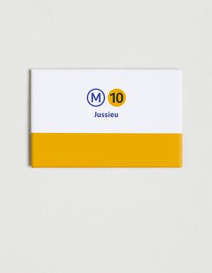 Magnet métro ligne 10