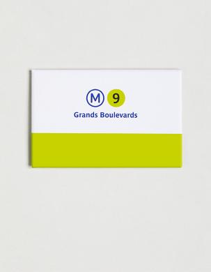Magnet métro ligne 9 