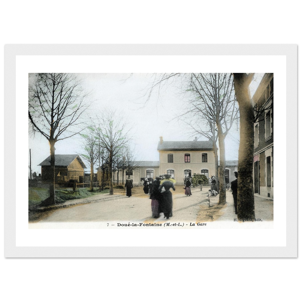 Doué-la-Fontaine (M et L) - La Gare