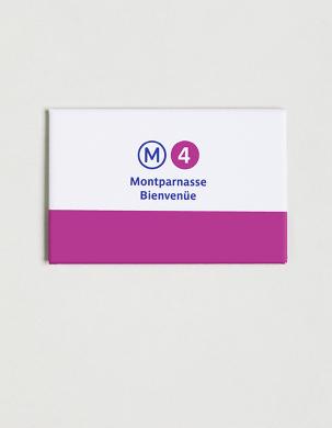 Magnet métro ligne 4