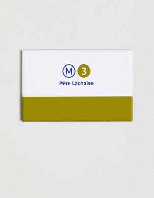 Magnet métro ligne 3