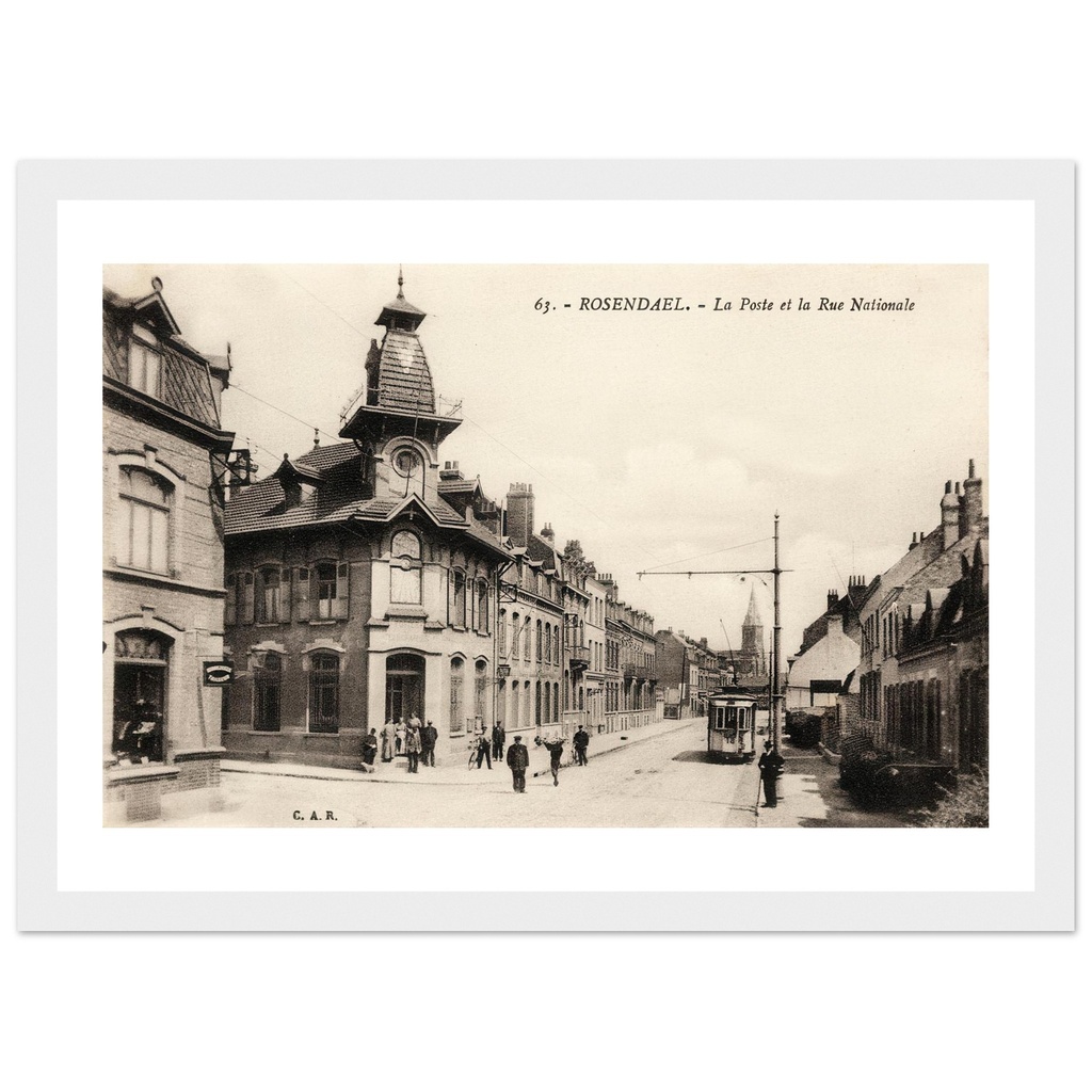 Rosendael - La Poste et la rue Nationale