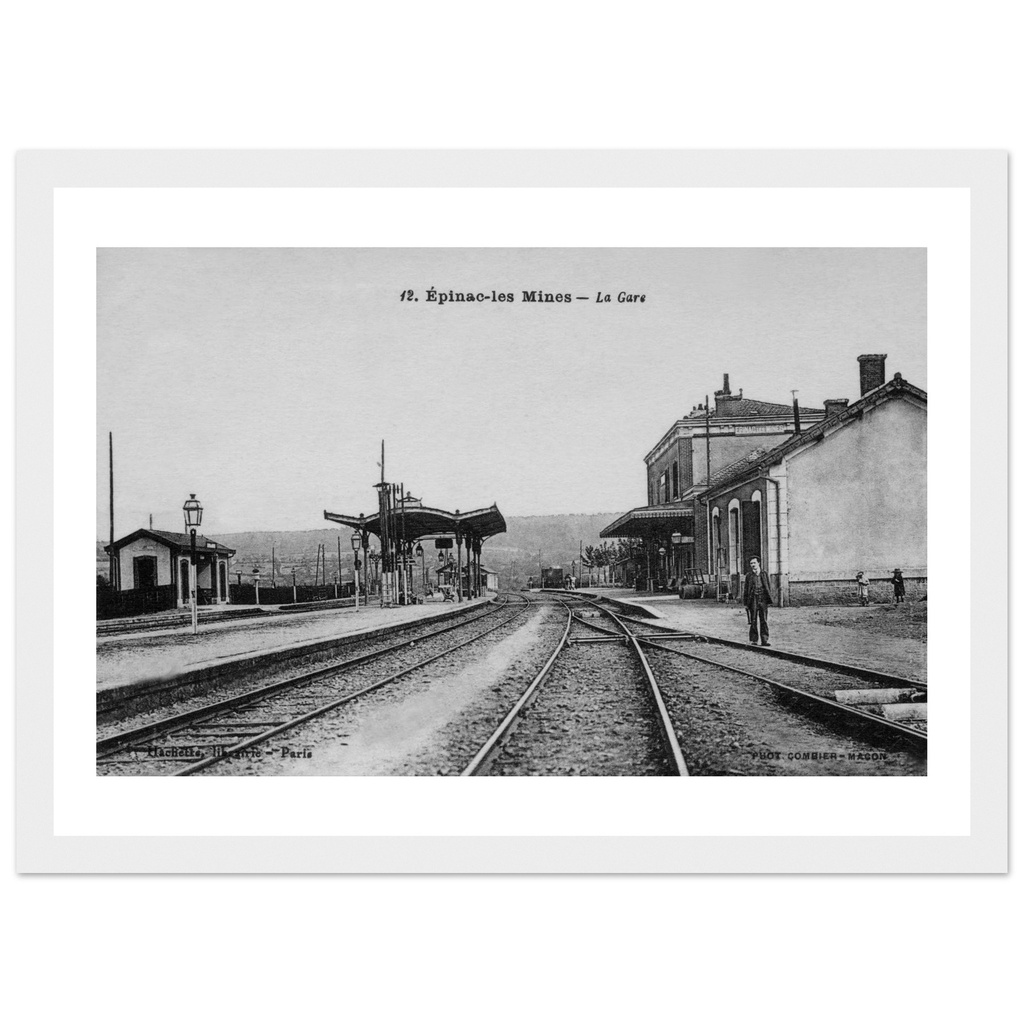 Épinac les mines - La Gare