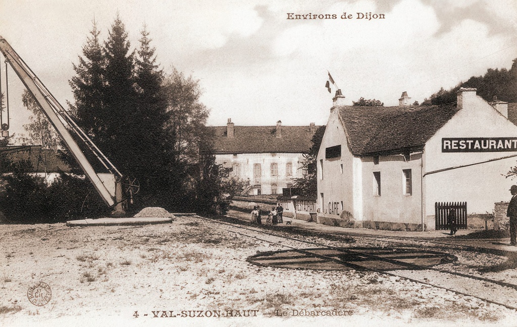 Environs de Dijon Val-Suzon - (Cote d'or) - Le debarcadaire