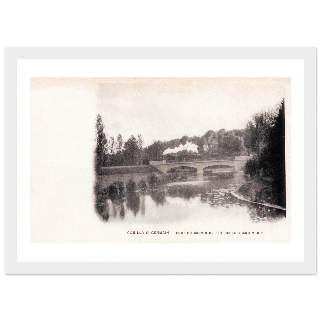 Couilly Saint-Germain - Pont du Chemin de Fer sur le Grand Morin