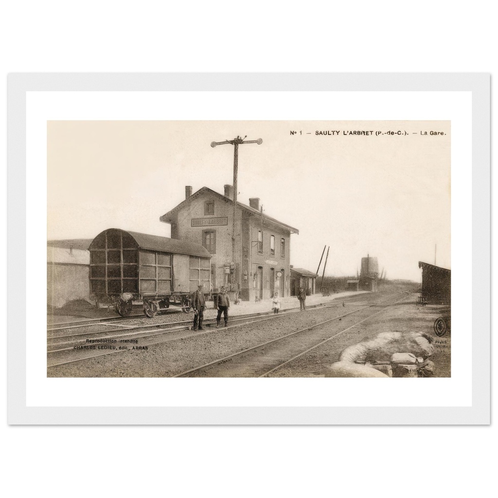 Saulty-L'arbret - La Gare