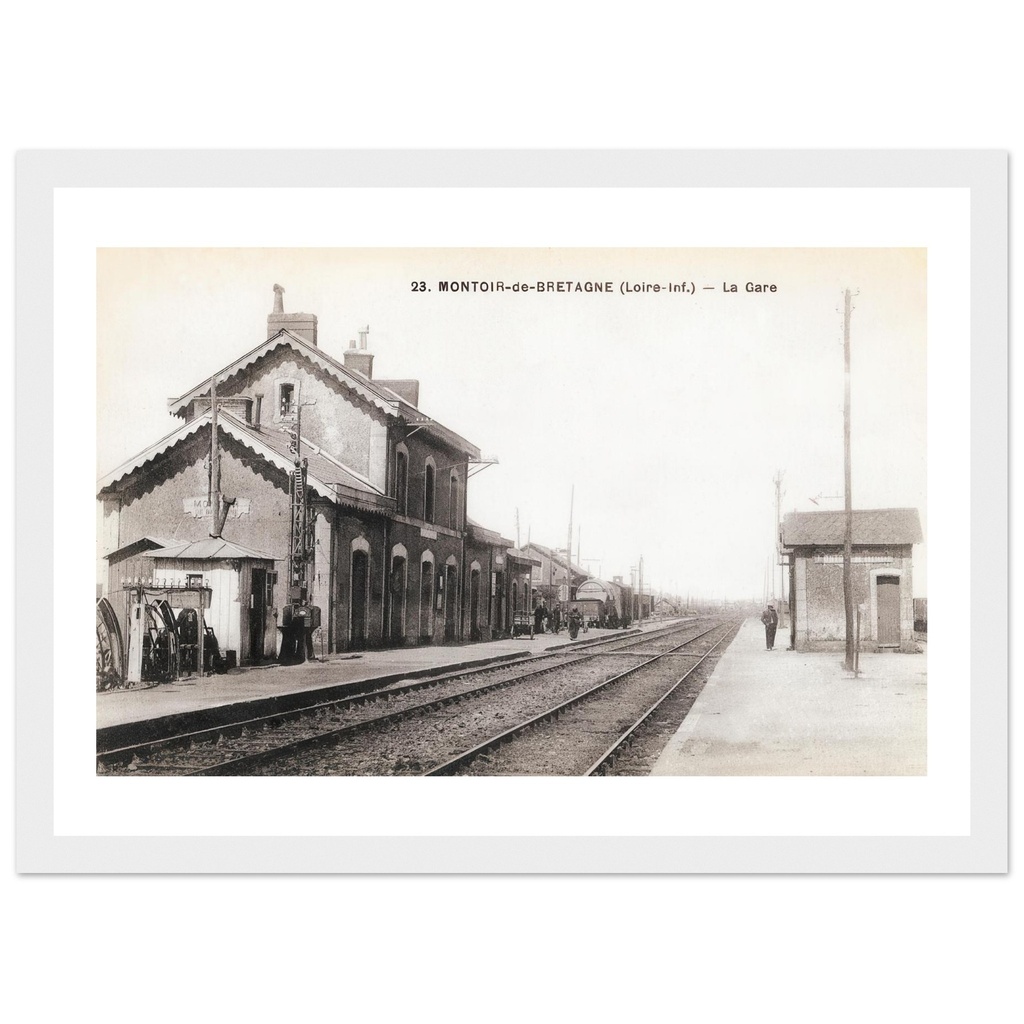 Montoir-de-Bretagne (Loire inf) - La Gare