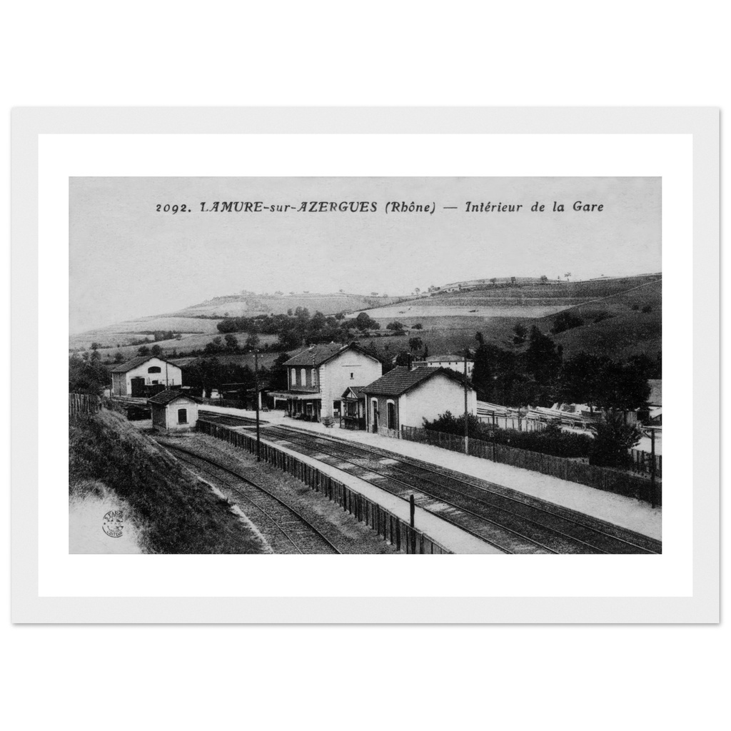 Lamure sur Azergue - Rhone - La Gare