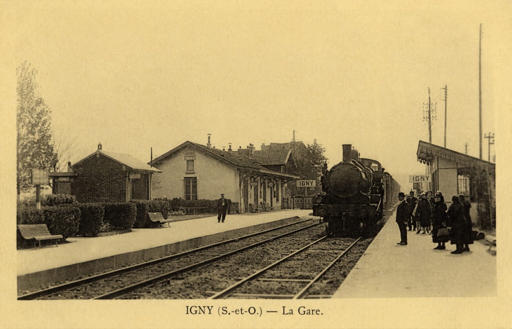 Igny - La gare