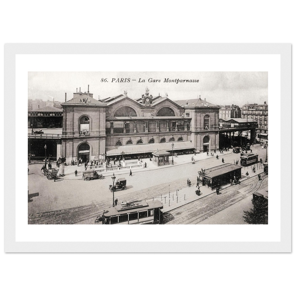 Paris - La gare Montparnasse
