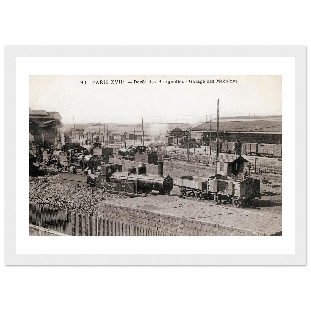Gare des Machines, depot des Batignoles