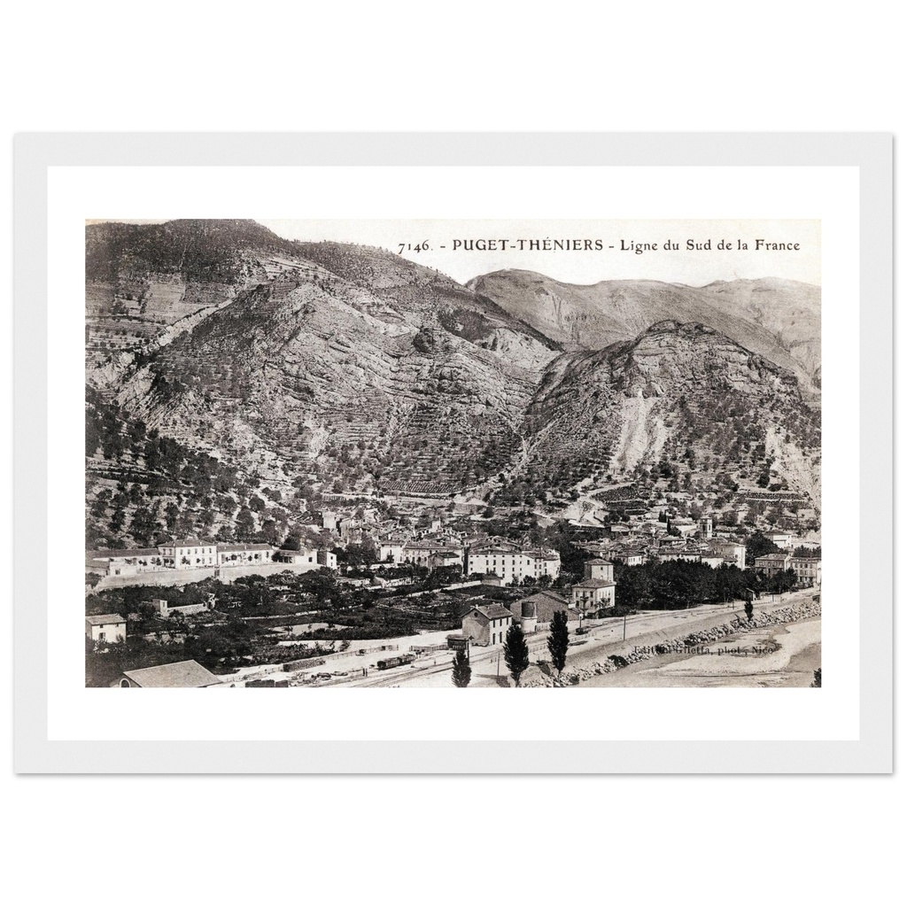 Puget Thniers - Ligne du Sud de la France