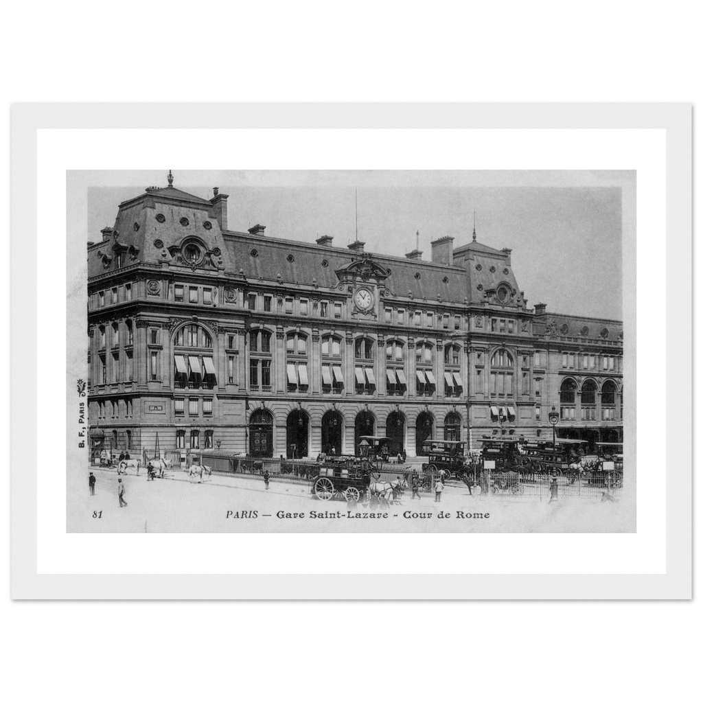 Paris - La Gare, Cour de Rome V2