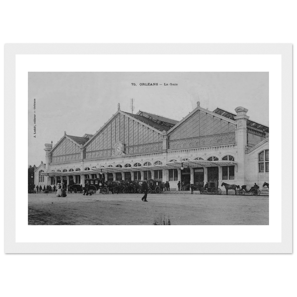 Orléans - La Gare et la place Albert 1er