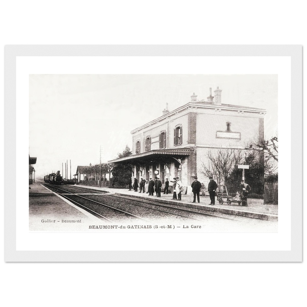 Beaumont-du-Gatinais (S-et-O) - La Gare