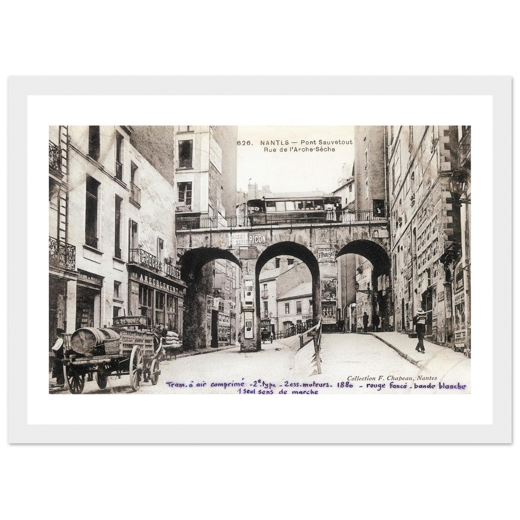 Nantes - Pont sauvetout,rue de L'Arche de-Seche