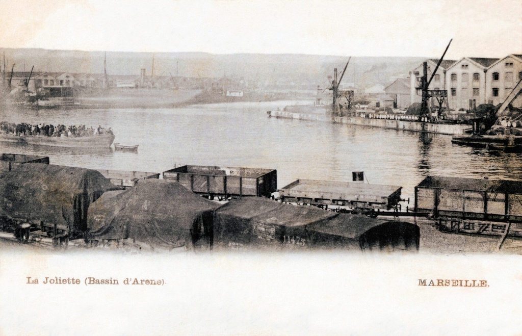 Marseille - Bouches du Rhone - PACA - France - La Joliette - Bassin d'Arane